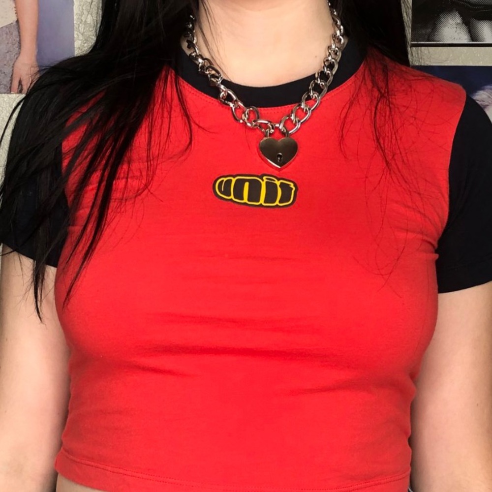 Red UNIF top